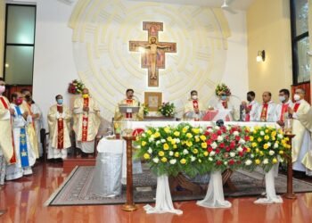 Feast of Saint Padre Pio Celebrated at Saint Anne’s Friary, Mangalore.