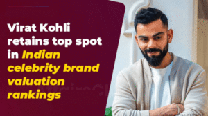 Virat Kohli has once again topped the list of India’s most powerful celebrity brands.